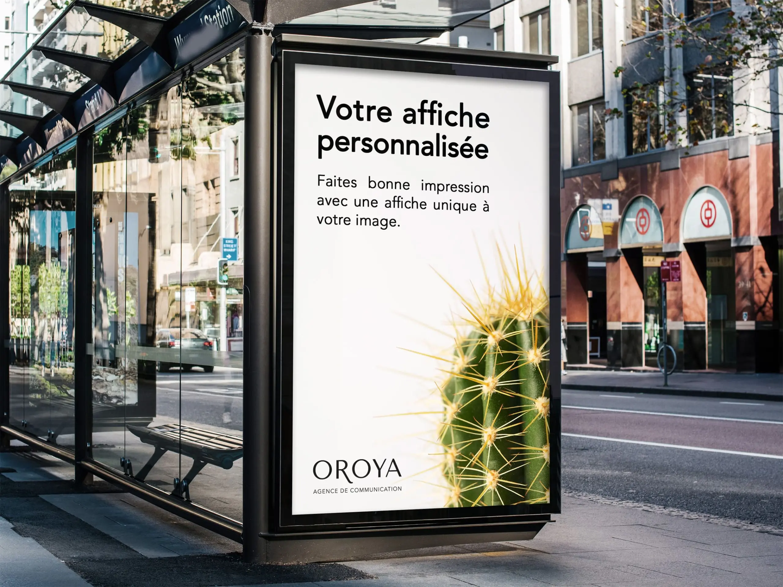 Visuel de la prestation de création de campagnes publicitaires - OROYA