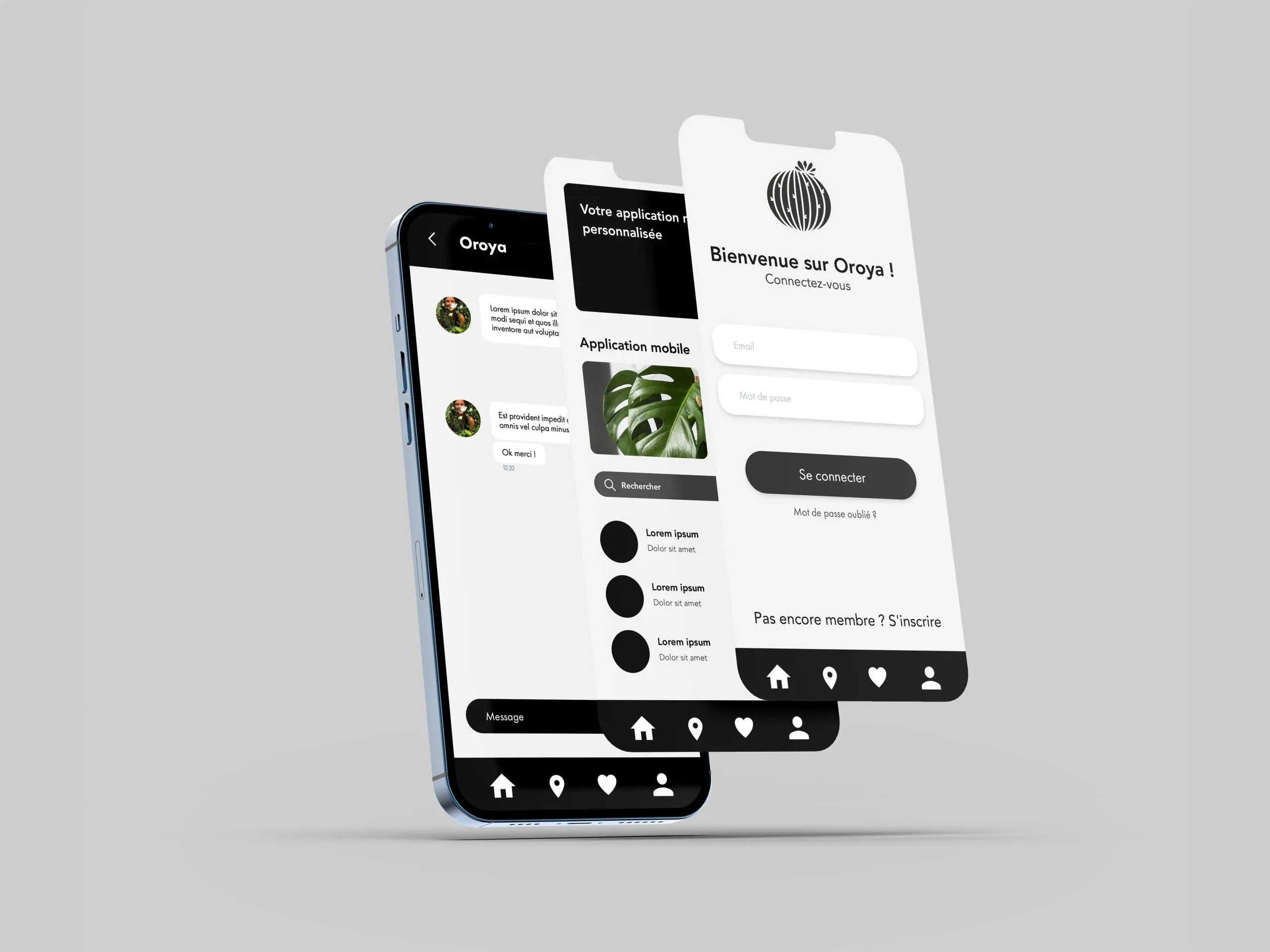 Visuel de la prestation de création et développement de vos web applications sur mesure - OROYA